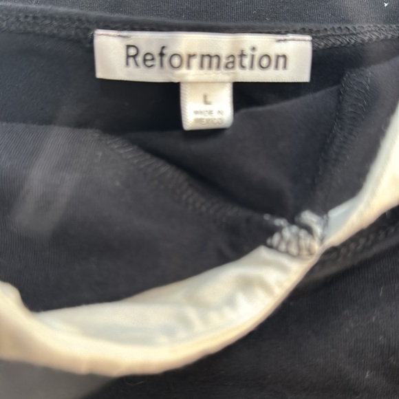 Reformation Nelle Knit Dress, Size L (10) - Picture 7 of 7